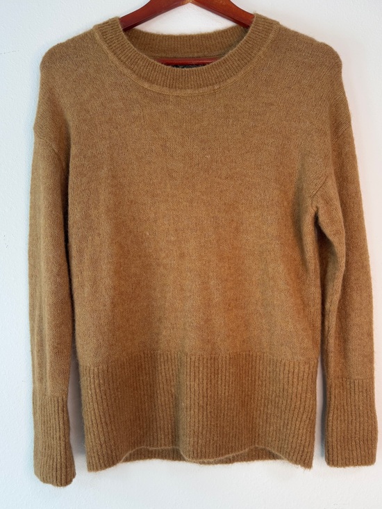 Banana Republic Sweaters - Banana Republic Alpaca Blend Crewneck Sweater Camel Tan Cozy Knit Womens Small